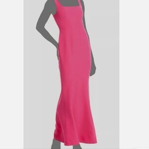 NWT Laundry By Shelli Segal Pink Maxi Dress Size 16